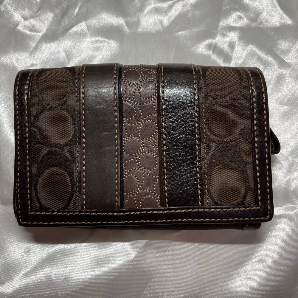 Coach SOHO Brown Signature C Wallet